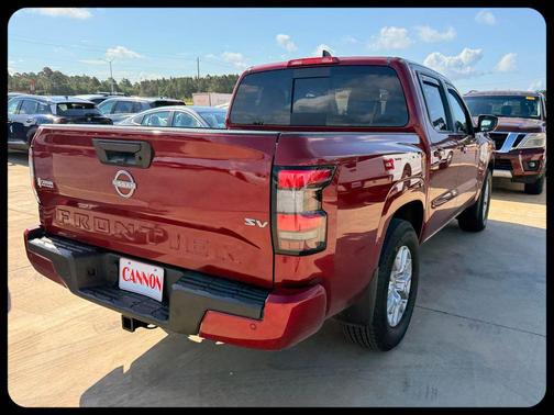Cardinal Red Metallic Tricoat 2024 Nissan Frontier SV