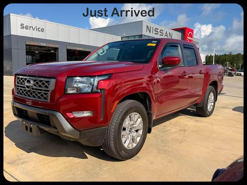 Cardinal Red Metallic Tricoat 2024 Nissan Frontier SV