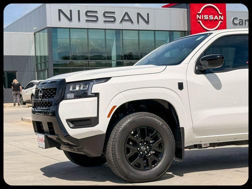 Glacier White 2026 Nissan Frontier SV
