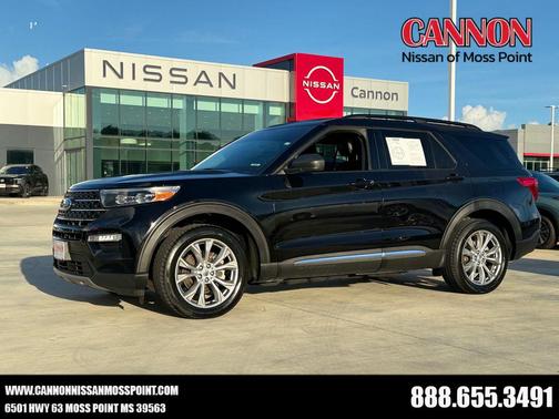Agate Black Metallic 2023 Ford Explorer XLT