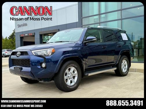 Nautical Blue Metallic 2018 Toyota 4Runner SR5