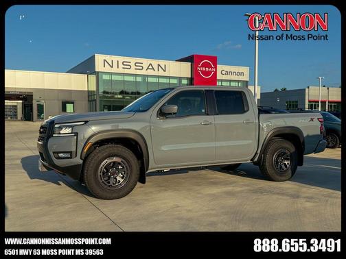 Boulder Gray Pearl 2026 Nissan Frontier PRO-X