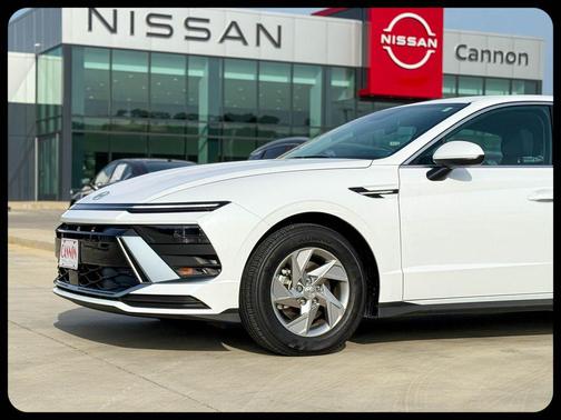 Serenity White 2025 Hyundai SONATA SE