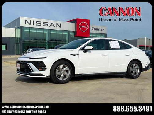 Serenity White 2025 Hyundai SONATA SE