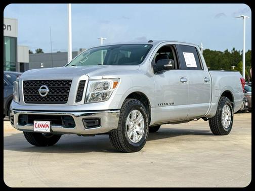 Brilliant Silver Metallic 2019 Nissan Titan SV