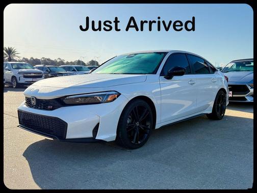 Platinum White 2025 Honda Civic Si Base