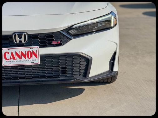 Platinum White 2025 Honda Civic Si Base