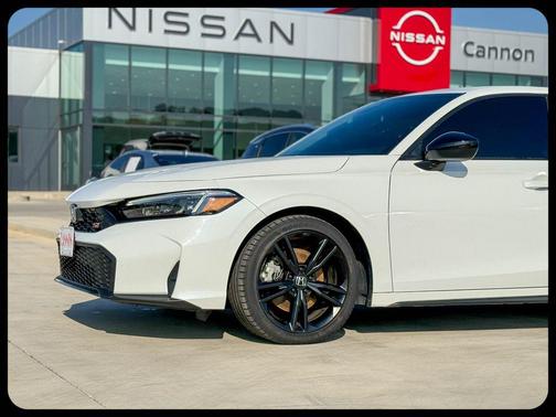 Platinum White 2025 Honda Civic Si Base