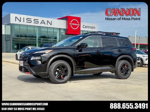 Super Black 2026 Nissan Rogue Rock Creek