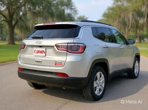 Billet Silver Metallic Clearcoat 2022 Jeep Compass Latitude