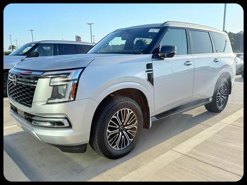 Brilliant Silver Metallic 2025 Nissan Armada SL 2WD