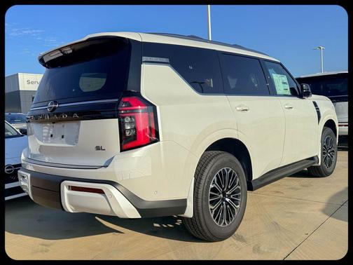 Aspen White Tricoat 2026 Nissan Armada SL