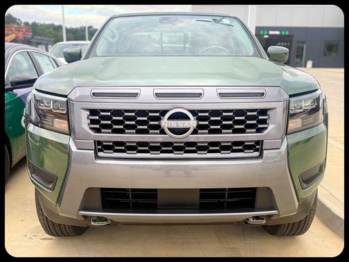 Tactical Green Metallic 2026 Nissan Frontier SV