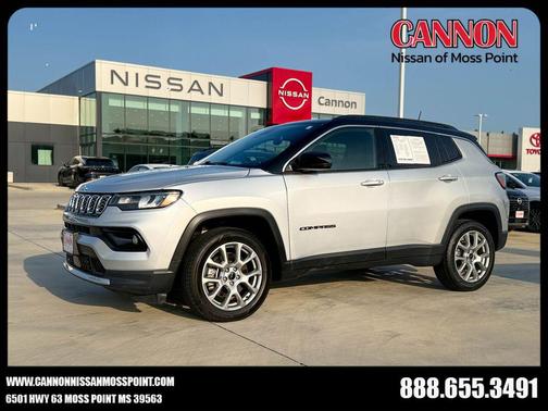 Silver Zynith Metallic Clearcoat 2025 Jeep Compass Limited