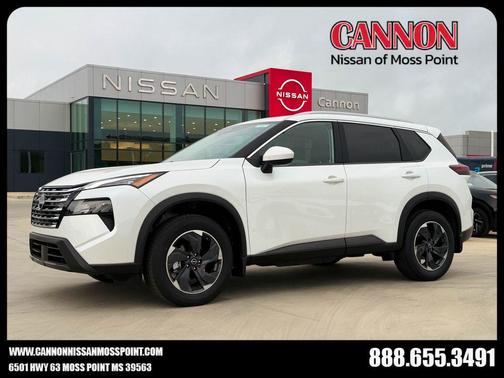Everest White Pearl Tricoat 2026 Nissan Rogue SV