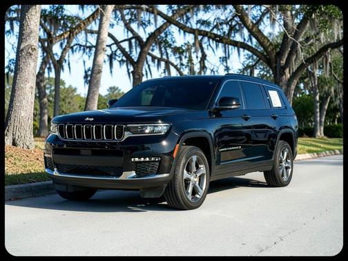 Diamond Black Crystal Pearlcoat 2024 Jeep Grand Cherokee L Limited