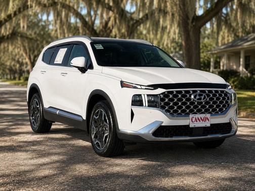 Quartz White 2022 Hyundai SANTA FE Limited