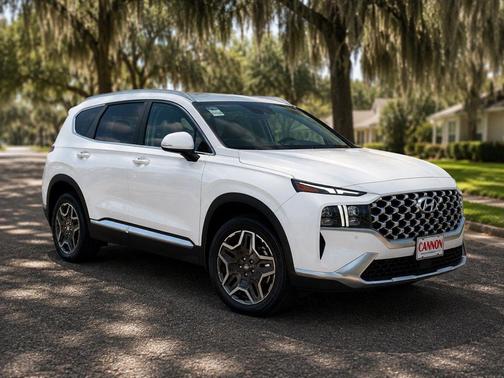 Quartz White 2022 Hyundai SANTA FE Limited