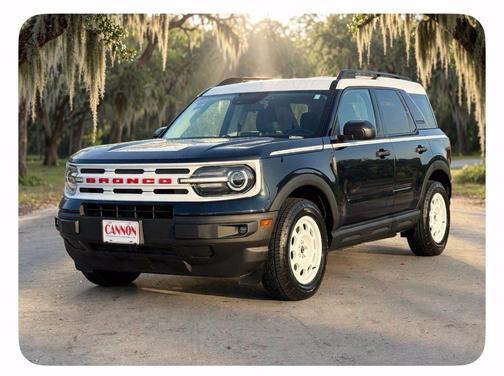 Alto Blue Metallic Tinted Clearcoat 2023 Ford Bronco Sport Heritage