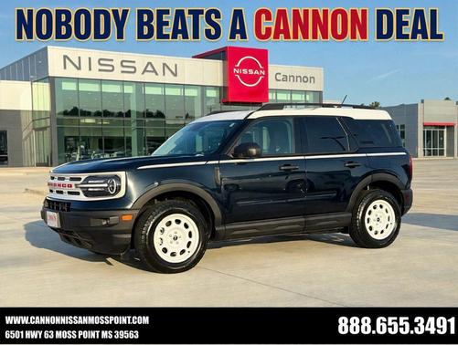 Alto Blue Metallic Tinted Clearcoat 2023 Ford Bronco Sport Heritage