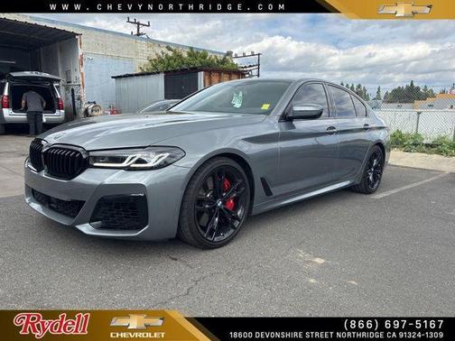 Skyscraper Gray Metallic 2023 BMW M550 i Xdrive