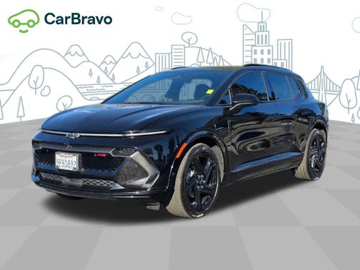 Black 2024 Chevrolet Equinox EV RS