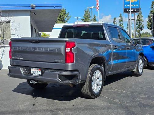Satin Steel Metallic 2022 Chevrolet Silverado 1500 Limited Custom
