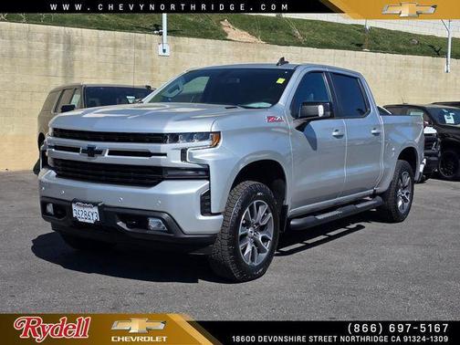 Silver Ice Metallic 2021 Chevrolet Silverado 1500 RST