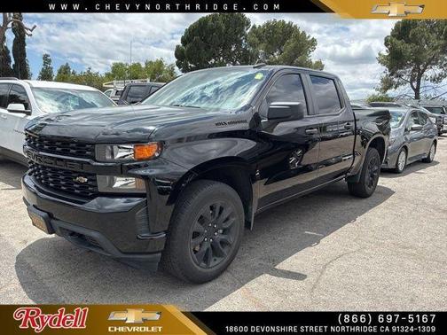 Black 2021 Chevrolet Silverado 1500 Custom