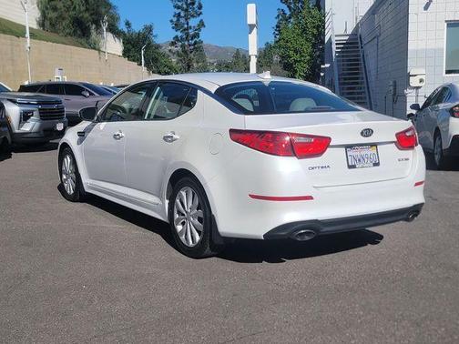 Snow White Pearl 2015 Kia Optima EX