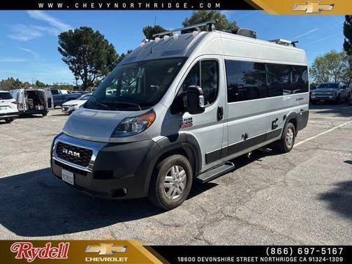 Bright Silver Metallic Clearcoat 2021 RAM ProMaster 3500 High Roof