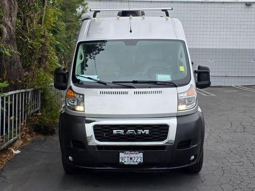 Bright Silver Clearcoat Metallic 2021 RAM ProMaster 3500 High Roof