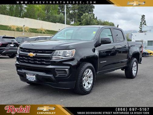 Black 2021 Chevrolet Colorado LT