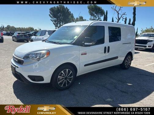 Bright White 2022 RAM ProMaster City Tradesman