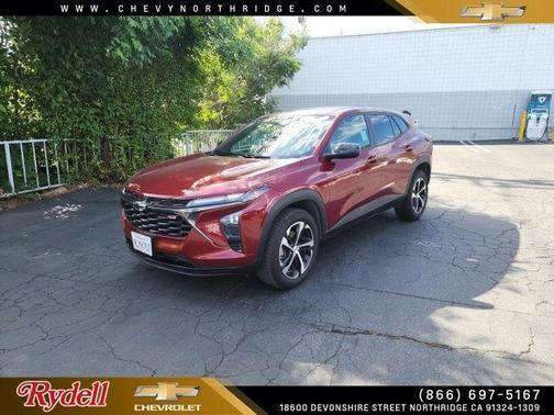 Crimson Metallic 2024 Chevrolet Trax 1RS
