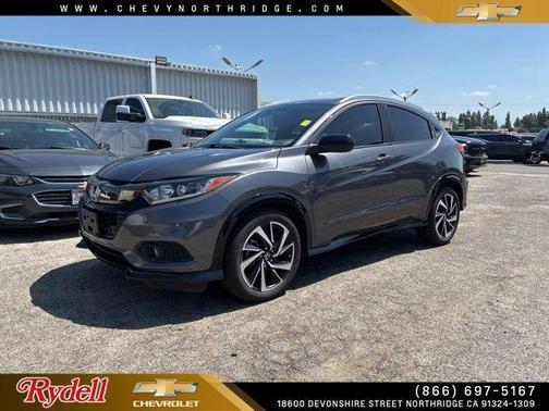 Gray 2019 Honda HR-V Sport