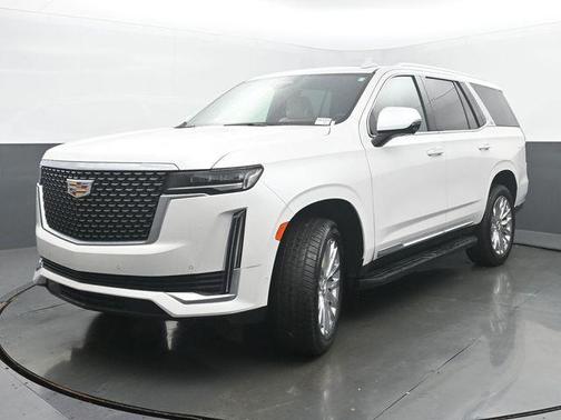 Crystal White Tricoat 2023 Cadillac Escalade Premium Luxury