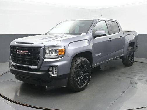 Satin Steel Metallic 2021 GMC Canyon Elevation