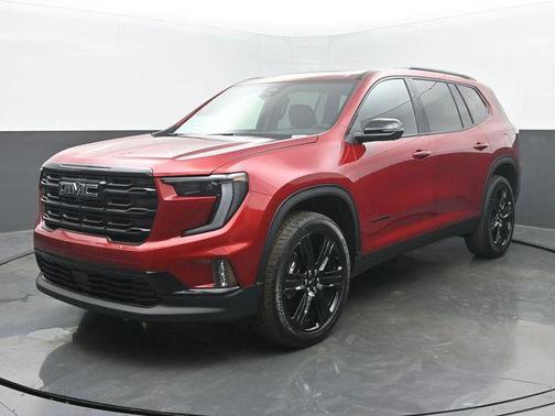 Volcanic Red Tintcoat 2026 GMC Acadia Elevation AWD
