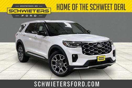 Star White 2027 Ford Explorer Platinum