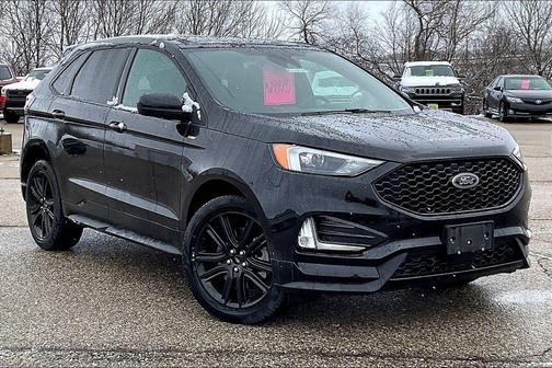Agate Black Metallic 2024 Ford Edge ST Line