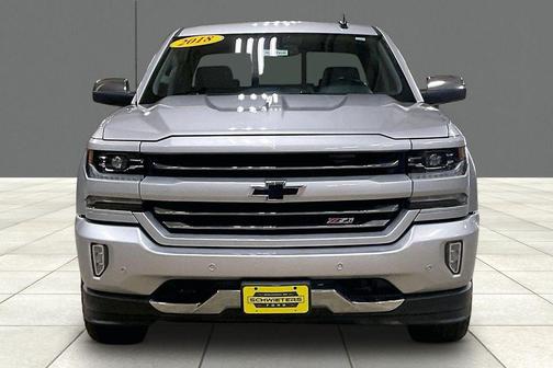 Silver Ice Metallic 2018 Chevrolet Silverado 1500 LTZ