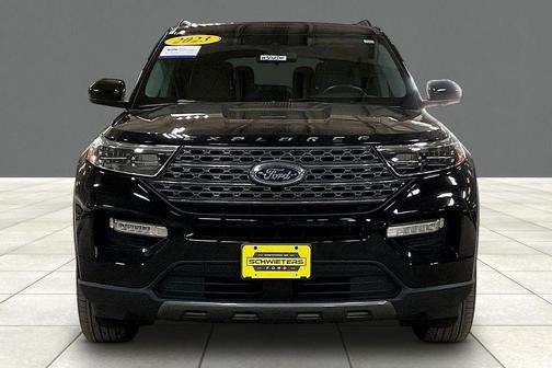 Agate Black Metallic 2023 Ford Explorer XLT