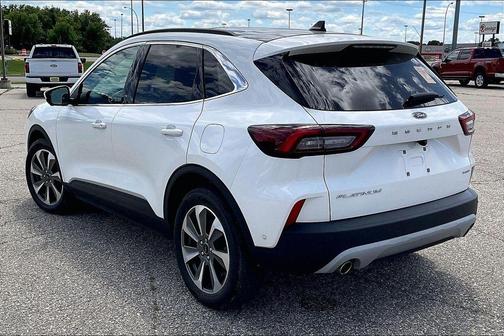 White Metallic 2023 Ford Escape Platinum