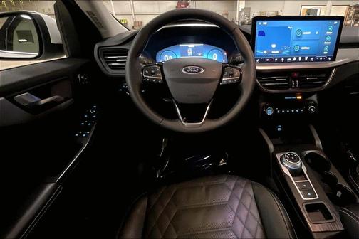 White Metallic 2023 Ford Escape Platinum