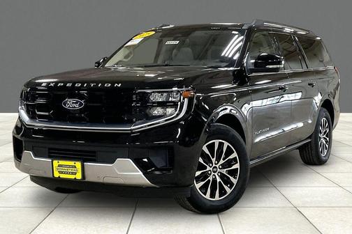 Black Metallic 2025 Ford Expedition Max Platinum