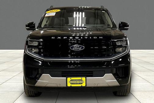 Black Metallic 2025 Ford Expedition Max Platinum