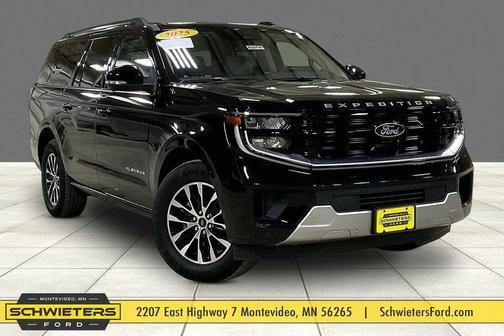 Black Metallic 2025 Ford Expedition Max Platinum
