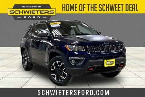 Jazz Blue Pearlcoat 2019 Jeep Compass Trailhawk