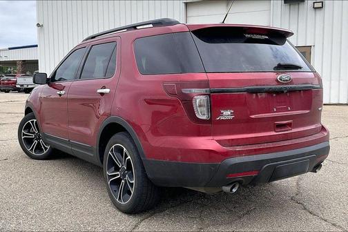 Ruby Red Metallic 2014 Ford Explorer Sport